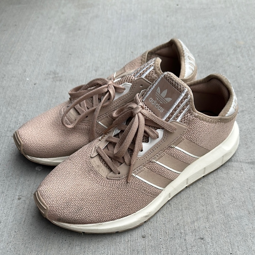 Adidas Beige Running Shoes